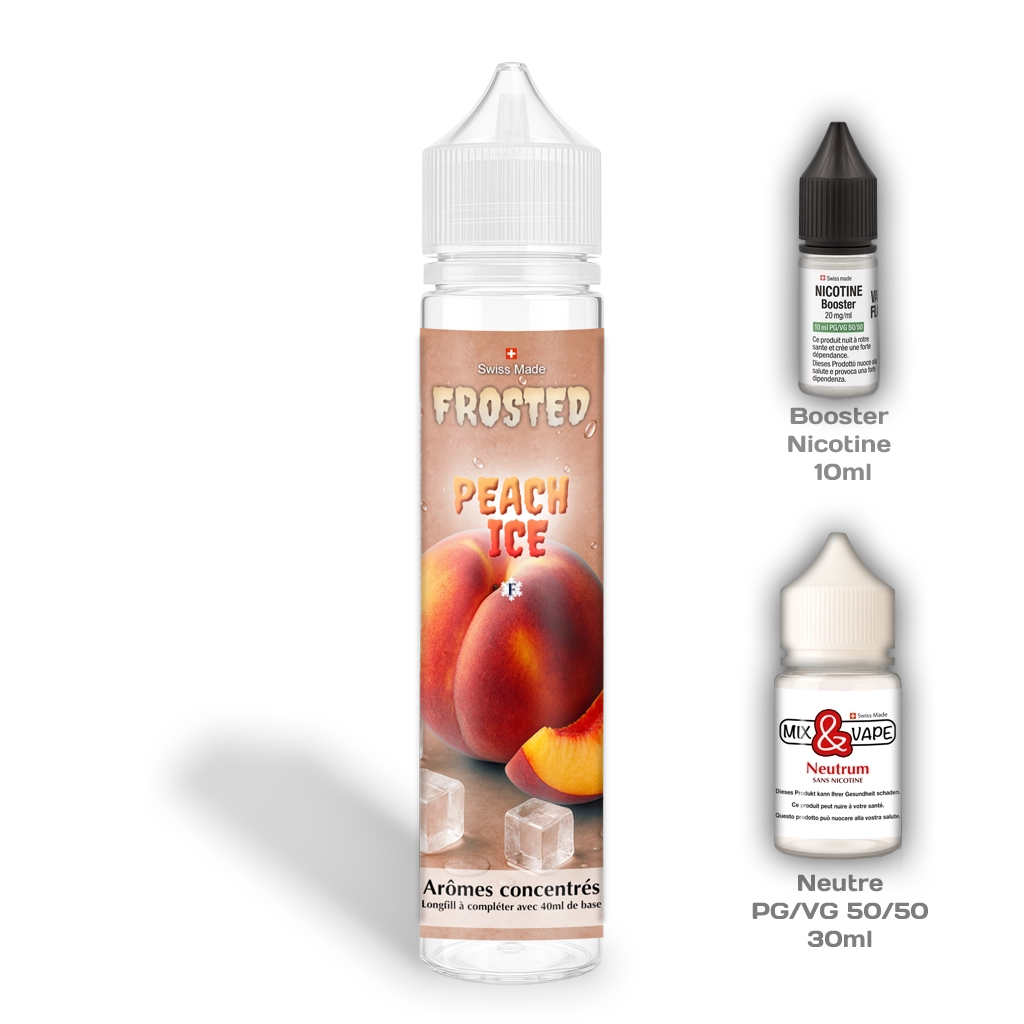 Frosted "Peach Ice"