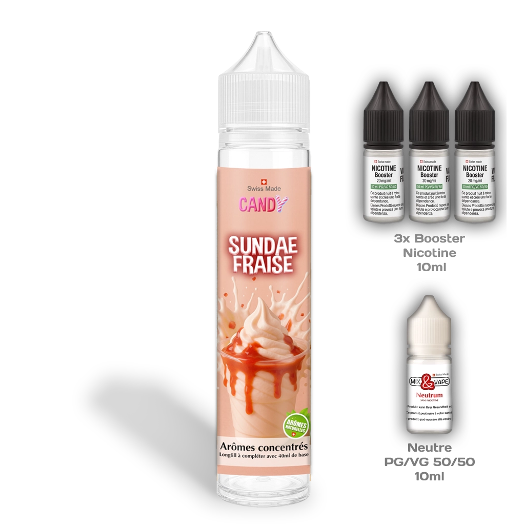 Candy "Sundae Fraise"