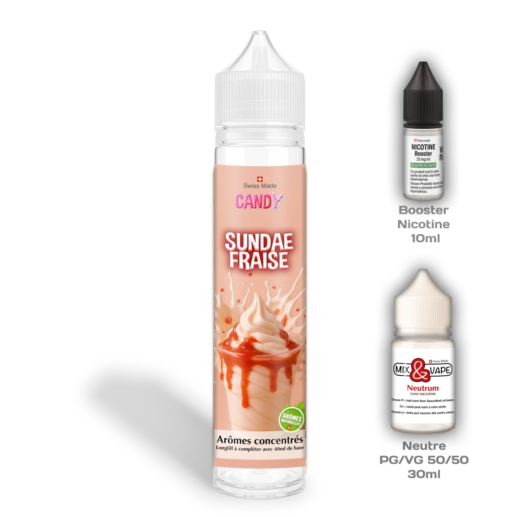 Candy "Sundae Fraise"