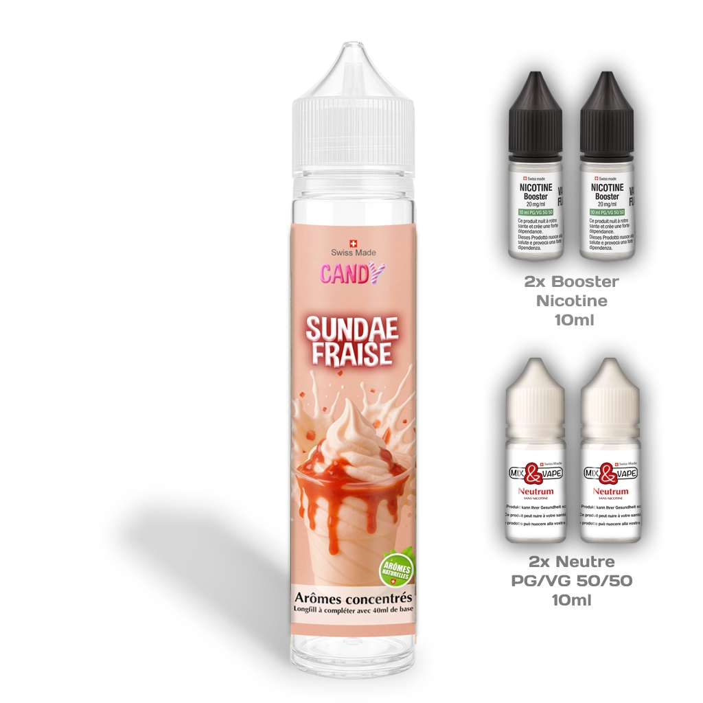 Candy "Sundae Fraise"