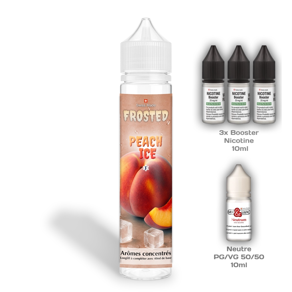 Frosted "Peach Ice"