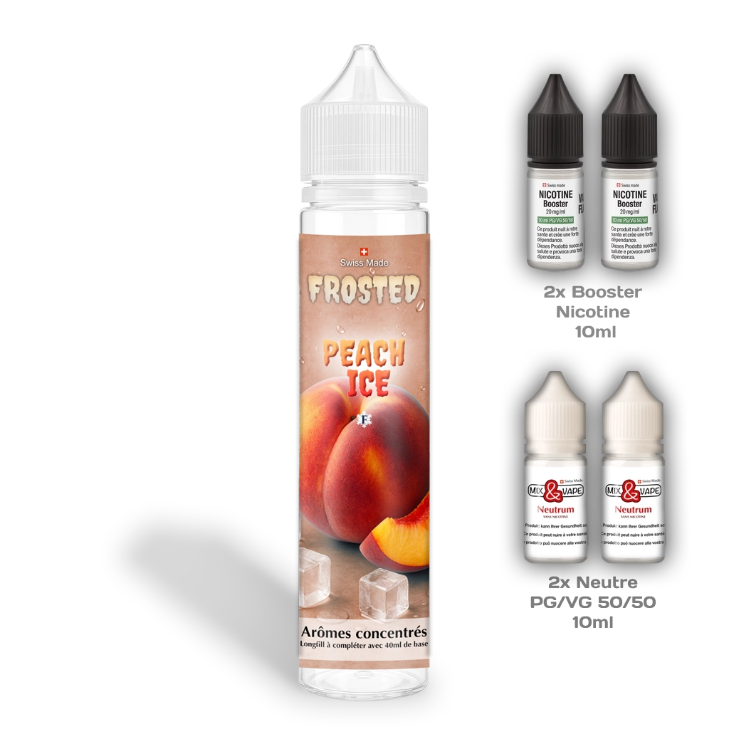 Frosted "Peach Ice"