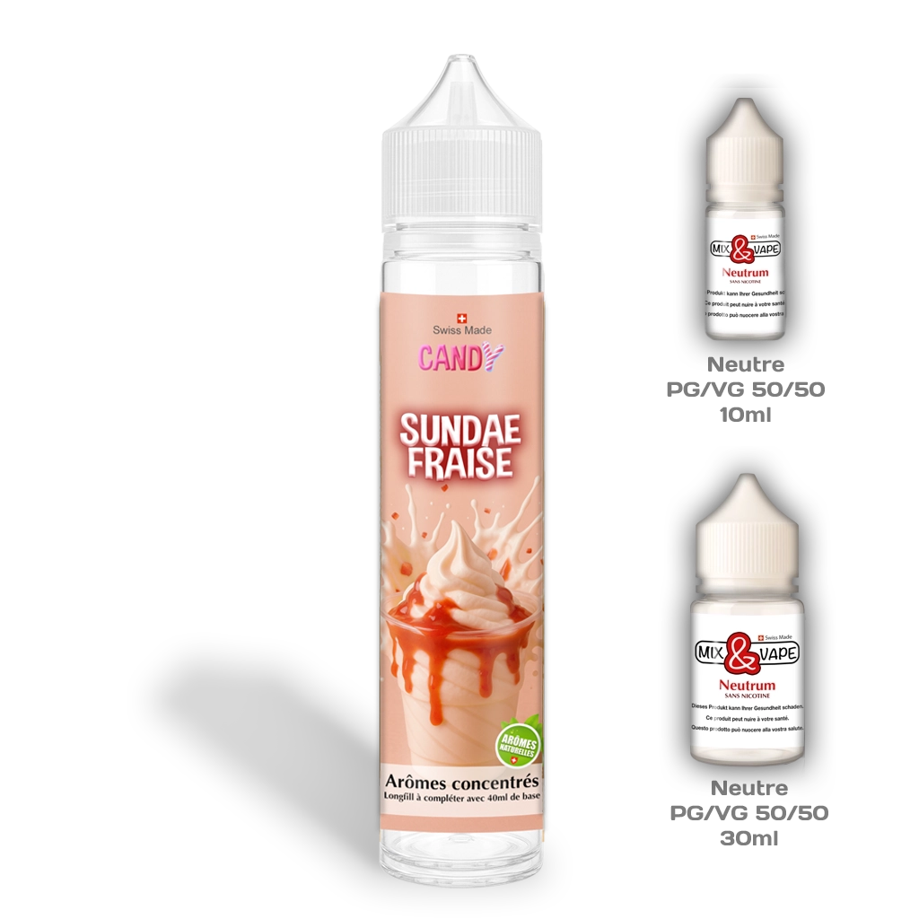 Candy "Sundae Fraise"